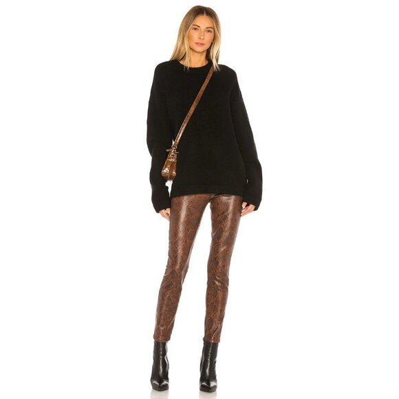 NWT J Brand brown snakeskin print high rise crop skinny jeans, 26 - Picture 2 of 16